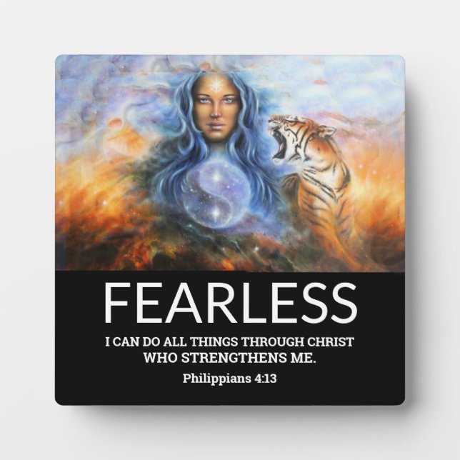 Religious Quote Plaque (Front)