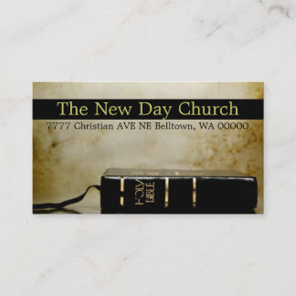 Religious Religion Christian Pastor Christianity Business Card