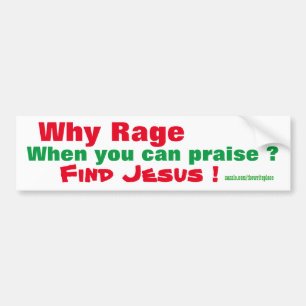 Religious road rage bumper stickers
