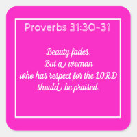 Religious scripture bible sticker women conference