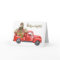 Religious St. Therese Red Truck Catholic Birthday