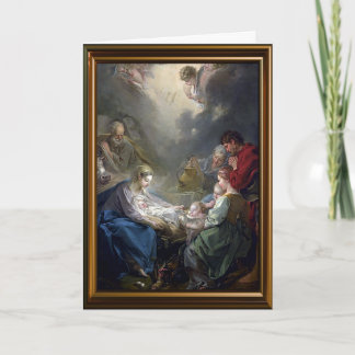 Religious Themed Nativity Card