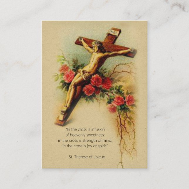Religious Vintage St. Francis de Sales Holy Card (Front)