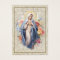 Religious Virgin Mary Funeral Prayer Card