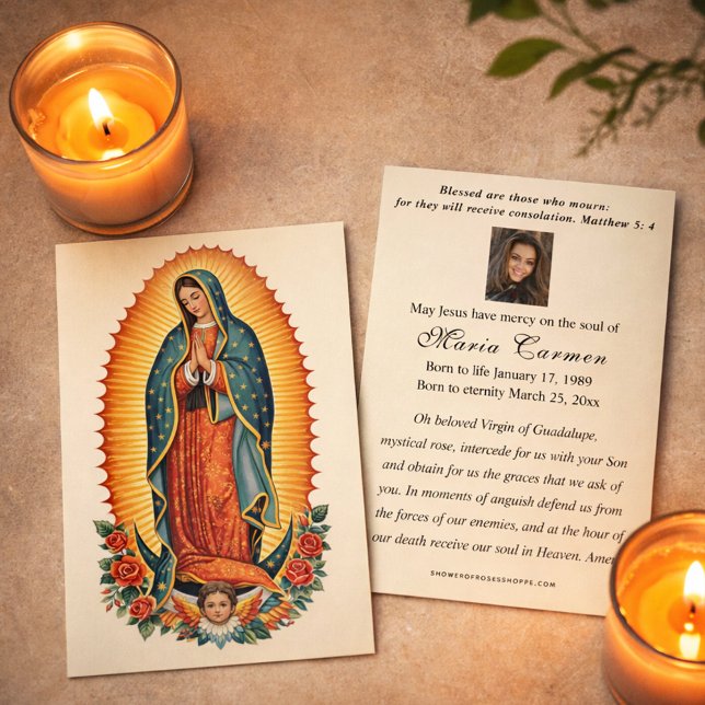Religious Virgin Mary Guadalupe Catholic Funeral (Creator Uploaded)