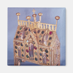 Reliquary chest in the form of a house, Limousin Magnet