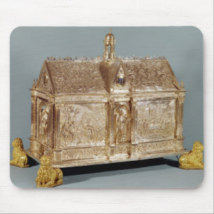 Reliquary chest of St. Macairius  of Ghent, 1616 Mouse Pad