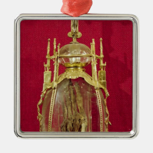 Reliquary containing the hand of St. Attalia Metal Tree Decoration
