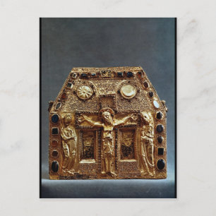 Reliquary of Pepin I  King of Aquitaine Postcard