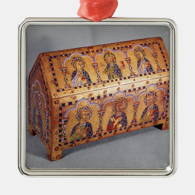 Reliquary of St. Anne Metal Tree Decoration (Front)