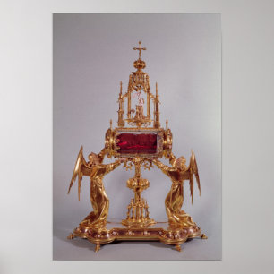 Reliquary of the Veil of St. Aldegonde Poster