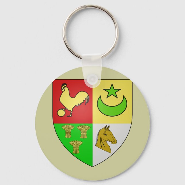 Relizane, Algeria Key Ring (Front)