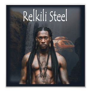 Relkili Steel Cover Art  Photo Print