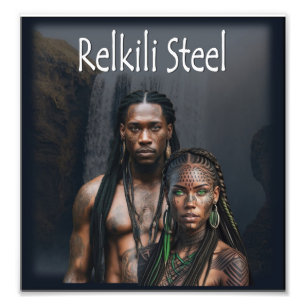 Relkili Steel Cover Art Photo Print
