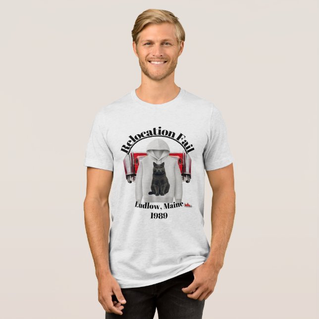 Relocation Fail Men's Bella+Canvas Tri-Blend Shirt (Front Full)