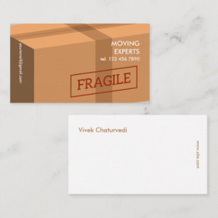 Relocation Moving Business Card