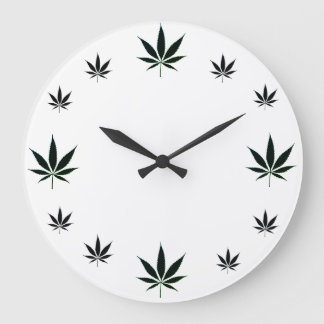 Relogio time weed large clock