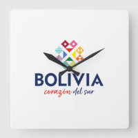 Reloj Bolivia corazón del sur