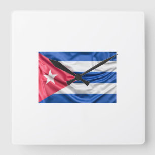 Reloj Cuba Square Wall Clock
