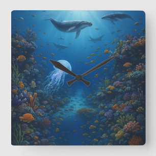 Reloj de pared square wall clock