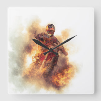 reloj MudMxx Square Wall Clock