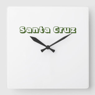 Reloj Santa Cruz Square Wall Clock