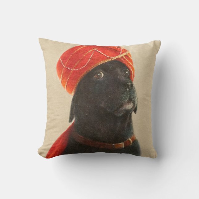 Reluctant Maharaja 2010 Cushion (Front)