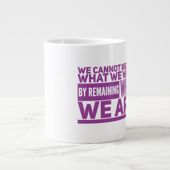 Remaining - Jumbo Mug (Front)