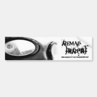 Remains A Threat- bumper sticker