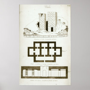 Remains of the Cucumella at Vulci Poster