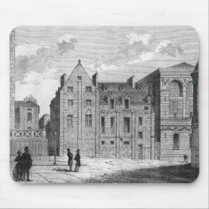 Remains of the Montaigu College, c.1850 Mouse Pad