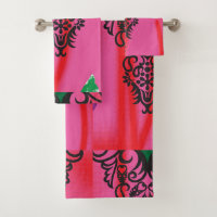 Remarkable Red and Green Scarf for Thrilling St