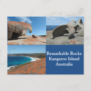 Remarkable rocks, Kangaroo Island, Australia postc Postcard