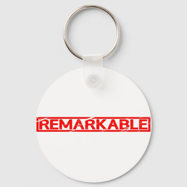 Remarkable Stamp Key Ring (Front)