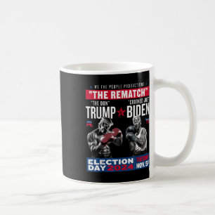Rematch The Don And Crooked Joe Biden - Pro Trump Coffee Mug