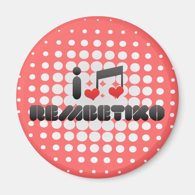 Rembetiko fan magnet (Front)