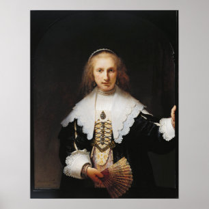 Rembrandt - Agatha Bas Poster