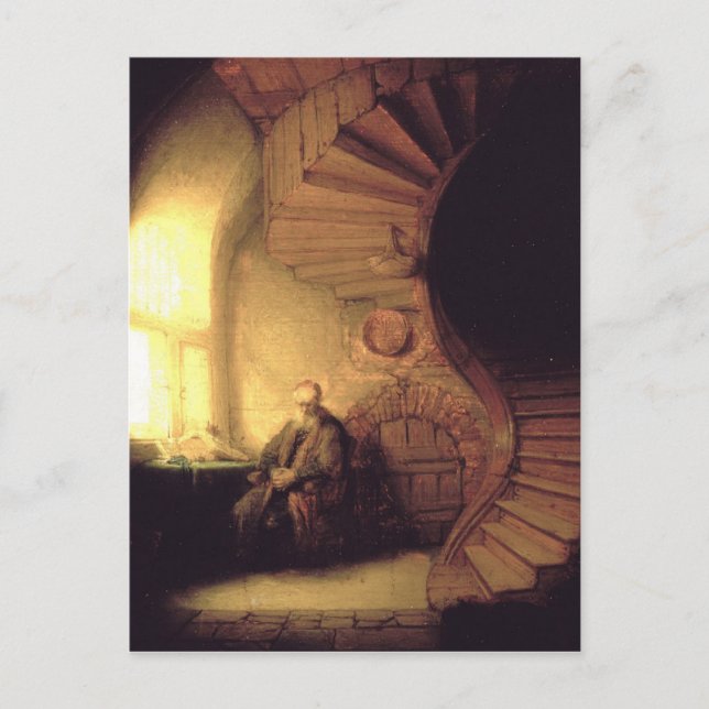 Rembrandt Art Painting Postcard (Front)