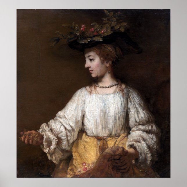 Rembrandt Flora Poster (Front)