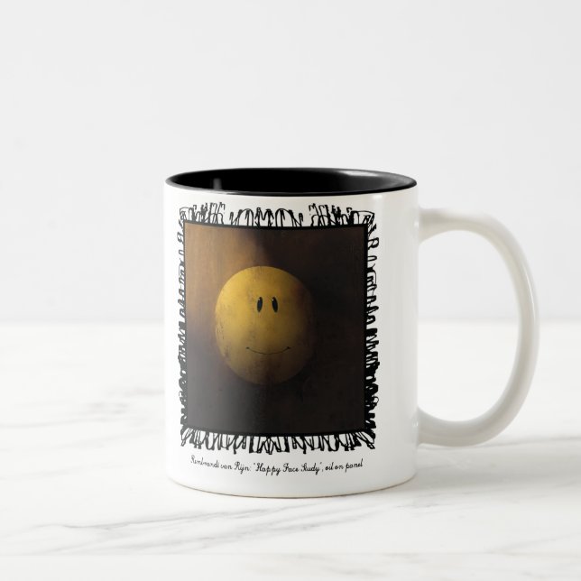 rembrandt happy face mug (Right)