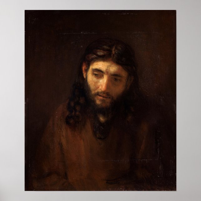 Rembrandt - Head Of Christ Poster (Front)