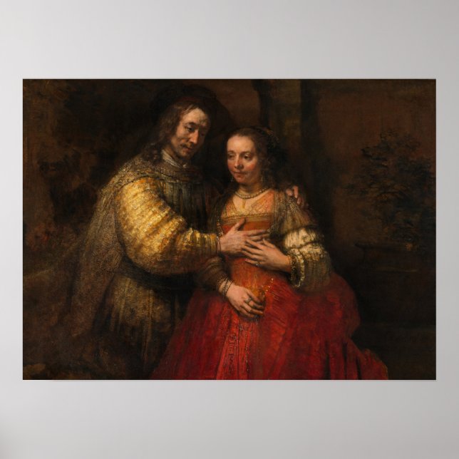 Rembrandt - Old Testament Figure aka Jewish Bride Poster (Front)