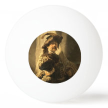 Rembrandt’s Standard Bearer Ping Pong Ball