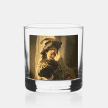 Rembrandt’s Standard Bearer Whiskey Glass 