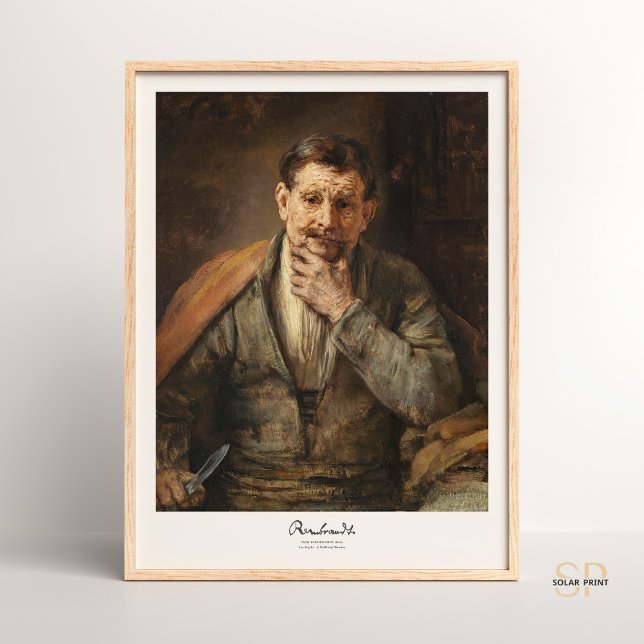 Rembrandt Saint Bartholomew Painting Art Print (Creator Uploaded)