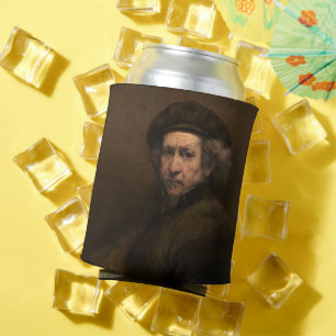 Rembrandt Self Portrait: Dutch Golden Age Painter Can Cooler