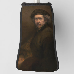 Rembrandt Self Portrait: Dutch Golden Age Painter Golf Head Cover