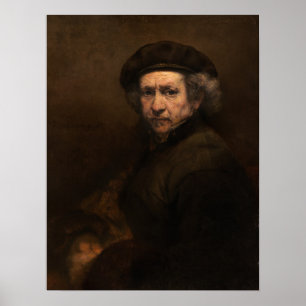 Rembrandt - Self-Portrait Poster