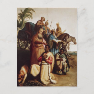 Rembrandt- The Baptism Of The Eunuch Postcard