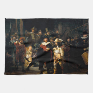 Rembrandt The Night Watch Kitchen Towel